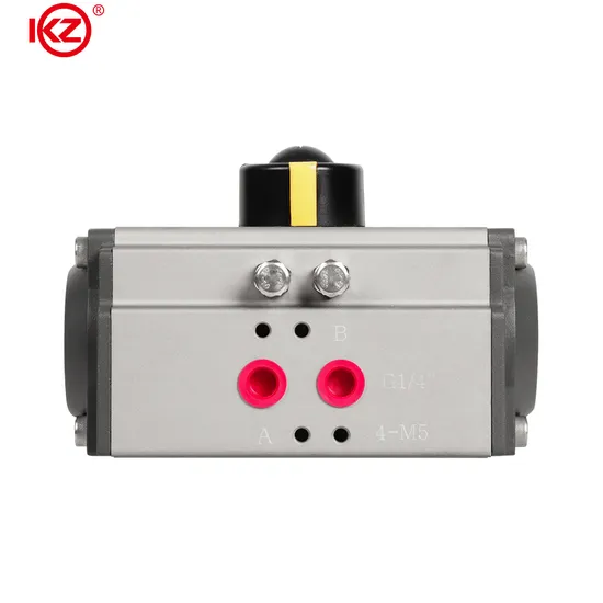 Double Acting Butterfly Valve Ball Valve Pneumatic Actuator